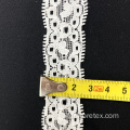 Nylon Knit 3 cm nastri nastri in pizzo tessuto di bordo del pizzo